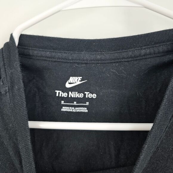 Nike tshirt black air medium tee mens bright 90s y2k - Picture 4 of 4